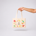 Small Printed Tote Bag - Practical and Stylish