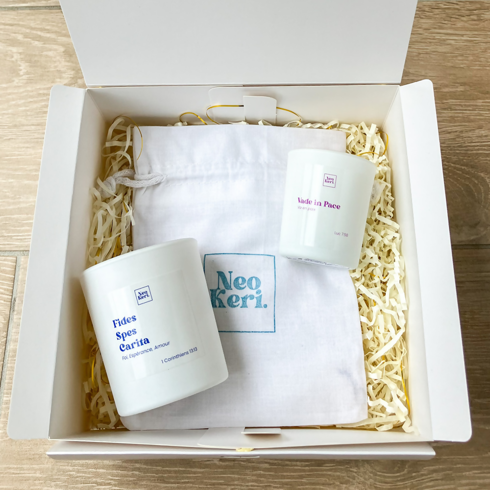 Coffret Les Versets · "Fides Spes Caritas" et "Vade in Pace"