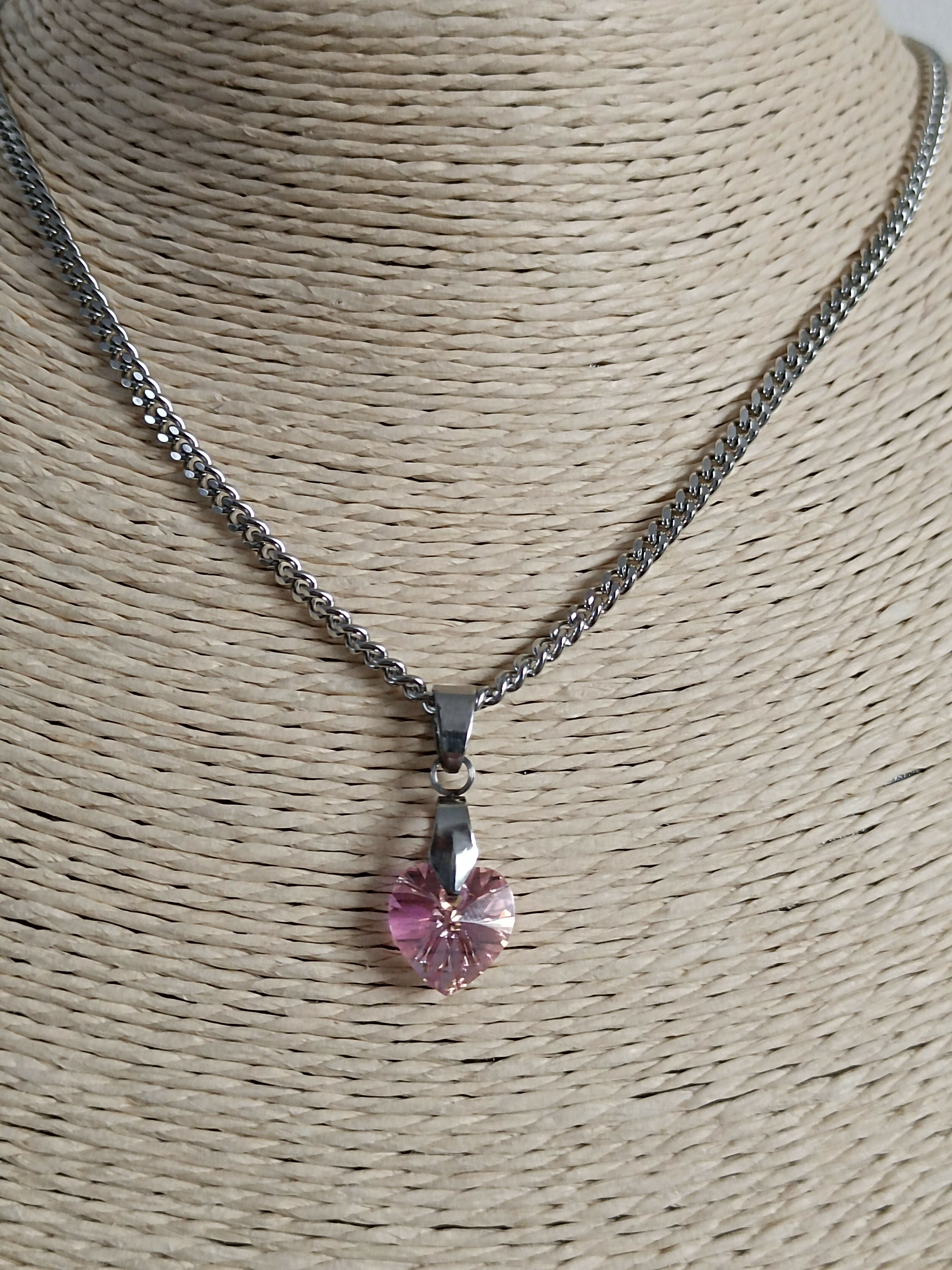 MEL/CCA Collier Cœur Argent