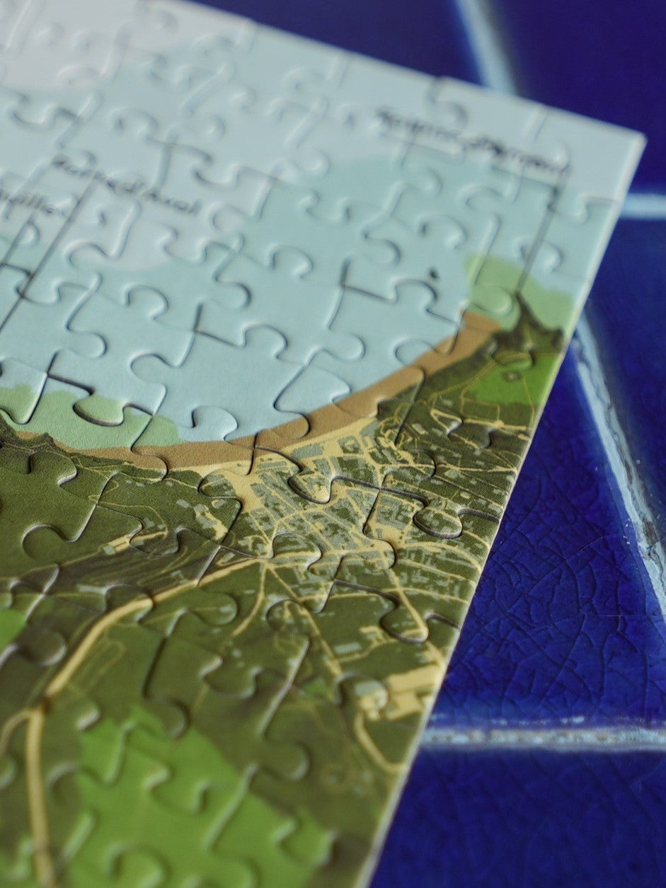 Les falaises d'Étretat – Puzzle 99 pièces