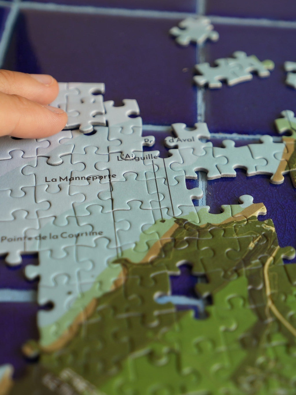 Les falaises d'Étretat – Puzzle 99 pièces