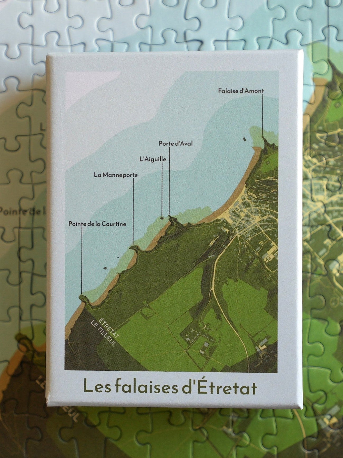 Les falaises d'Étretat – Puzzle 99 pièces