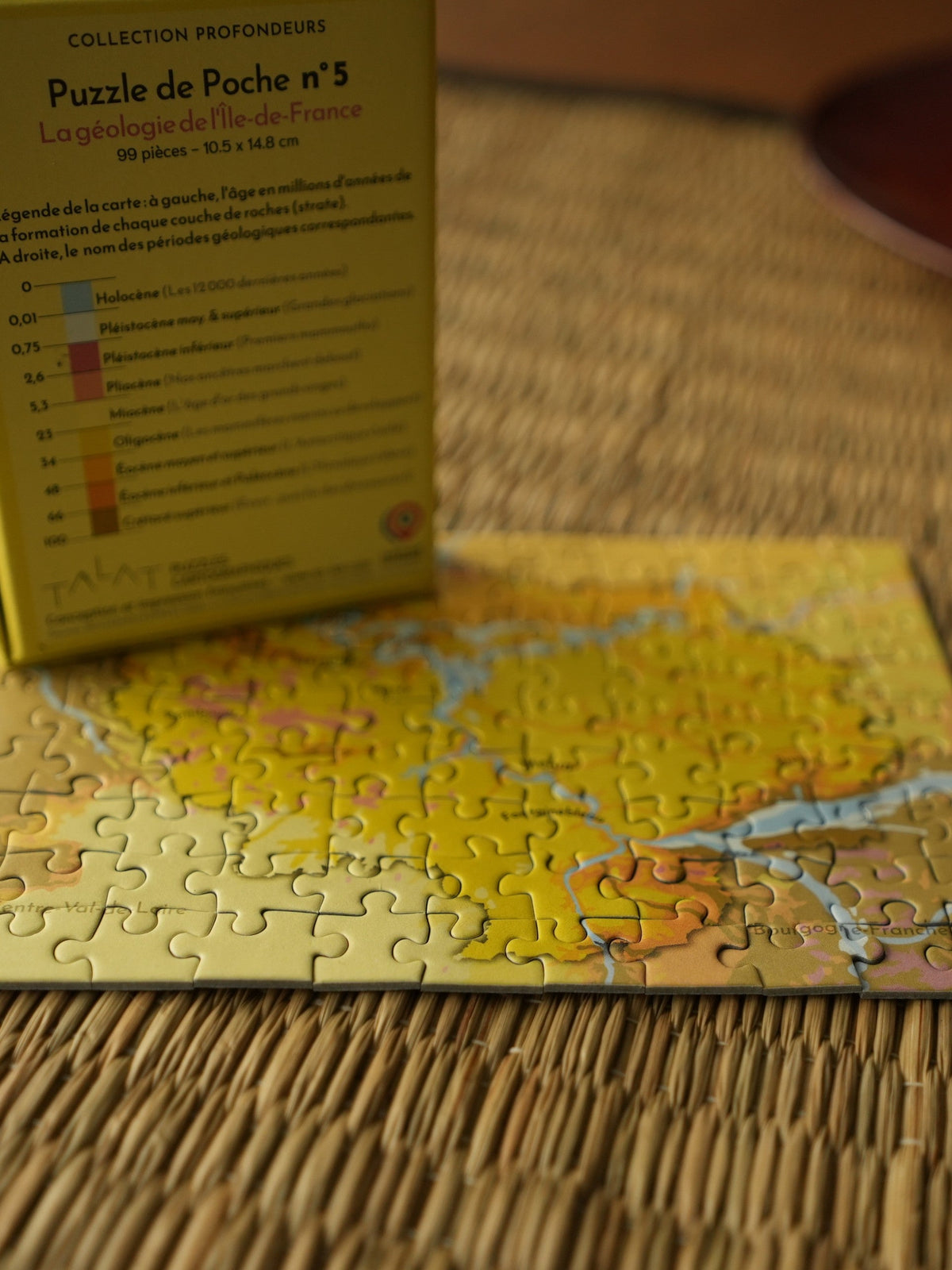 La géologie de l'Île-de-France – Puzzle 99 pièces