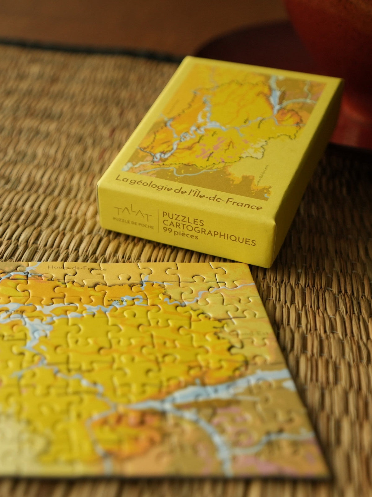 La géologie de l'Île-de-France – Puzzle 99 pièces
