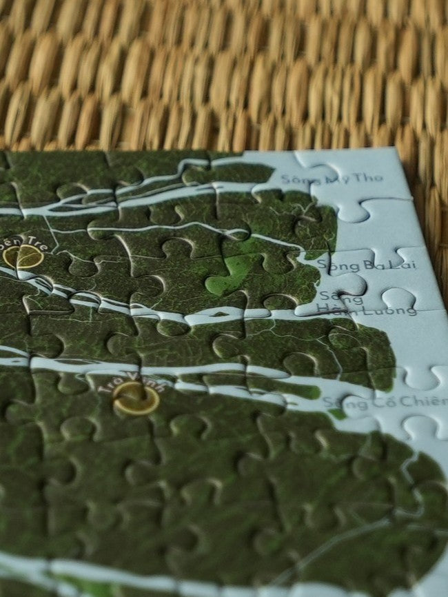 Le Delta du Mékong – Puzzle 99 pièces