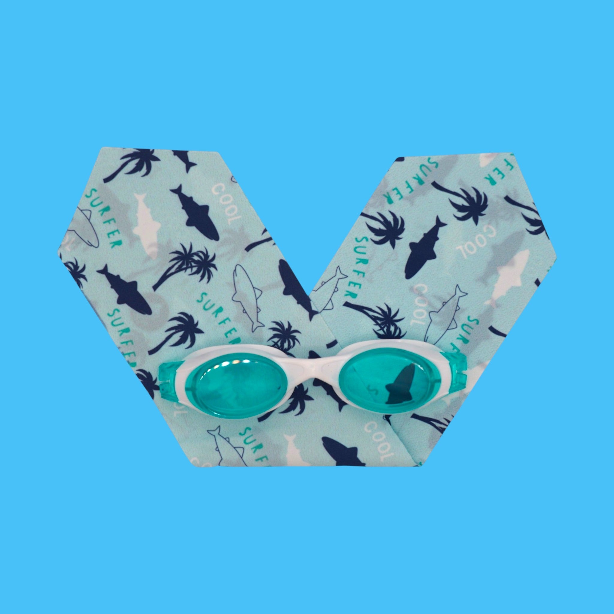 Requins Palmiers - Lunettes de piscine enfant