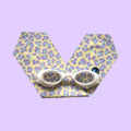 Léopard Jaune et Violet - Lunettes de piscine enfant
