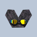 Camouflage Noir - Lunettes de piscine Adulte