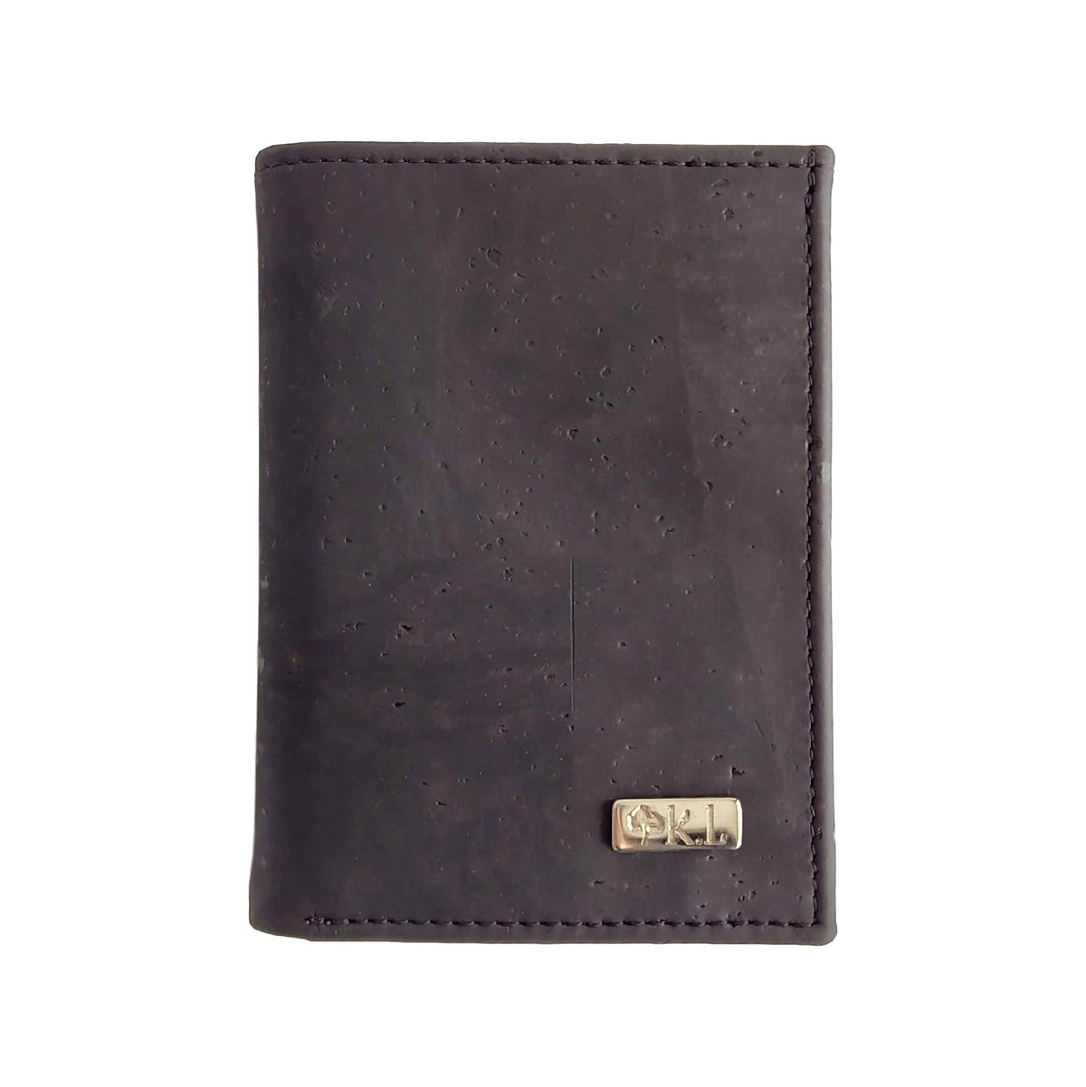 Portefeuille en liège Sam noir