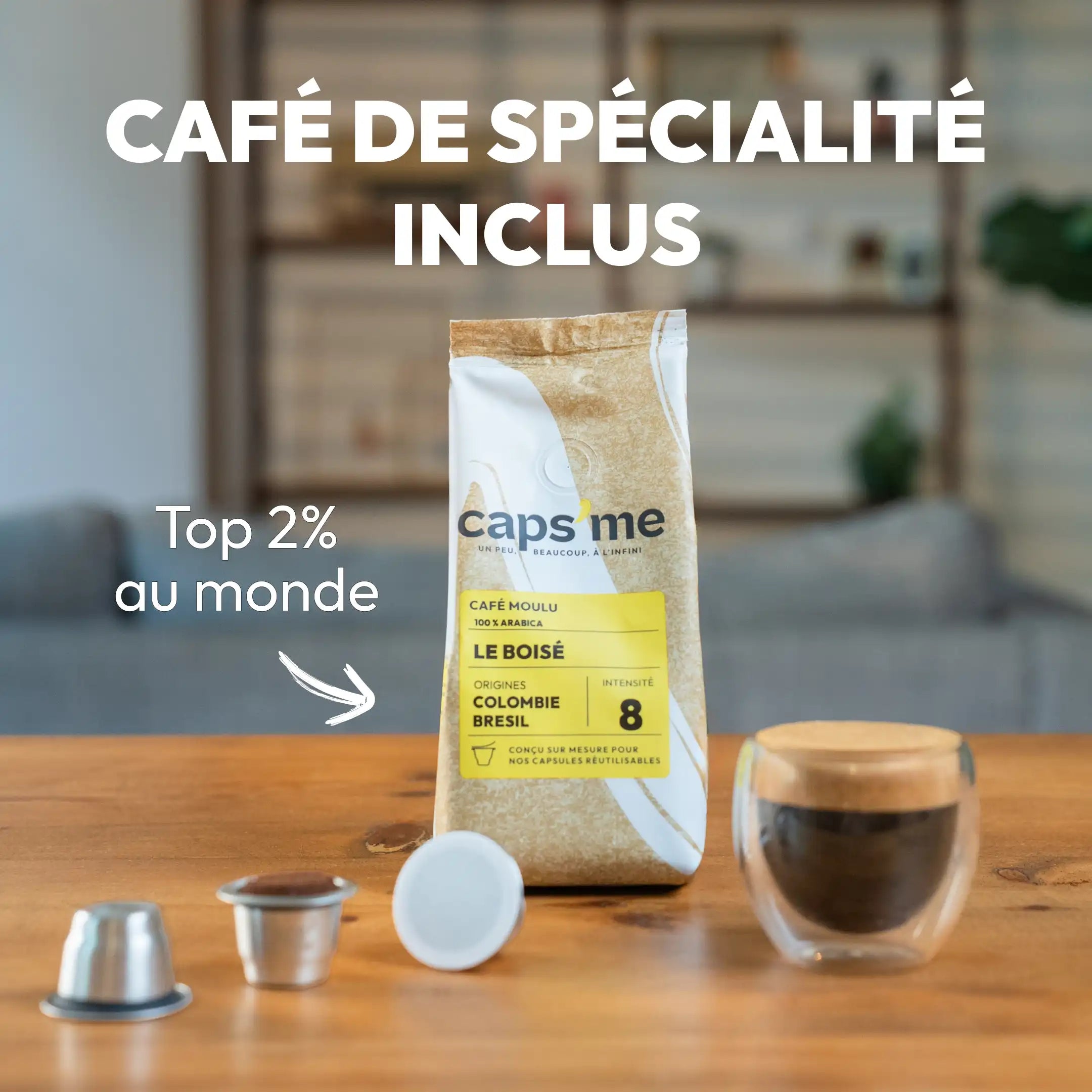 The Twist pod holder compatible with Nespresso® Original*