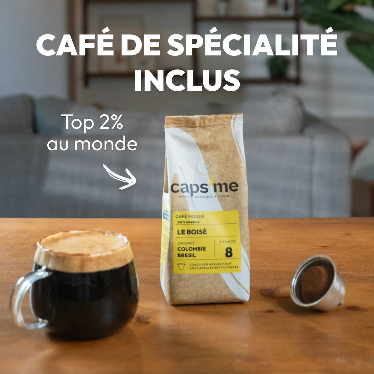 Coffret Caps'me Slide compatible Nescafé® Dolce Gusto®