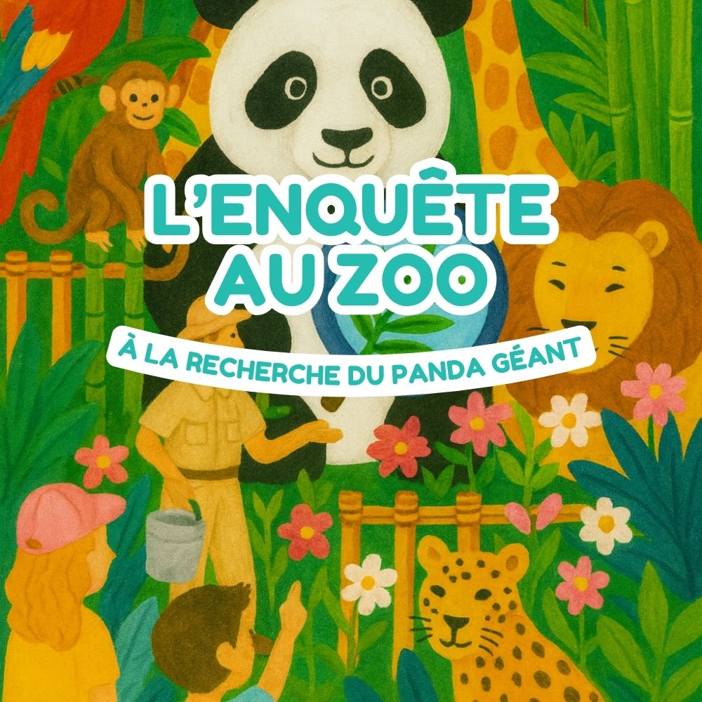 coffret chasse tresor recherche panda 4 5 ans