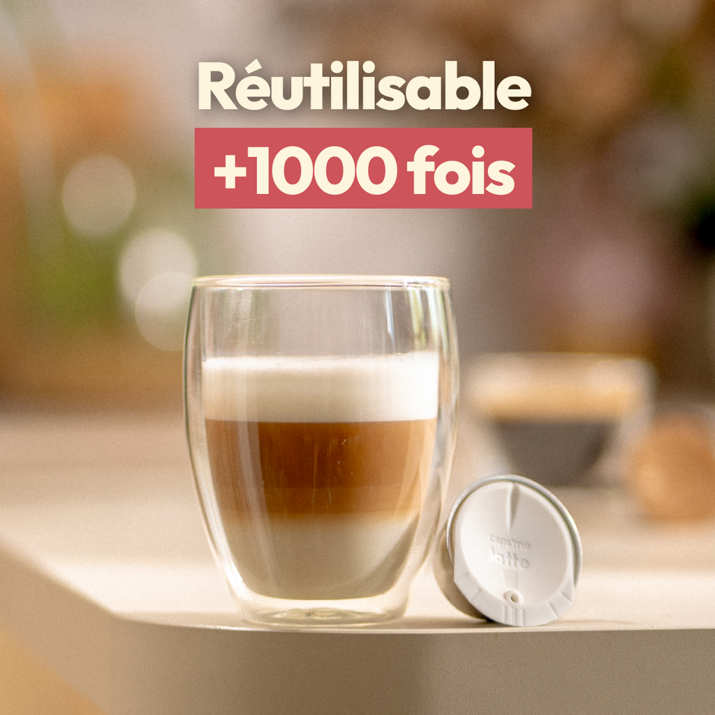 Capsule réutilisable & rechargeable Caps'me compatible Nescafé® Dolce Gusto®