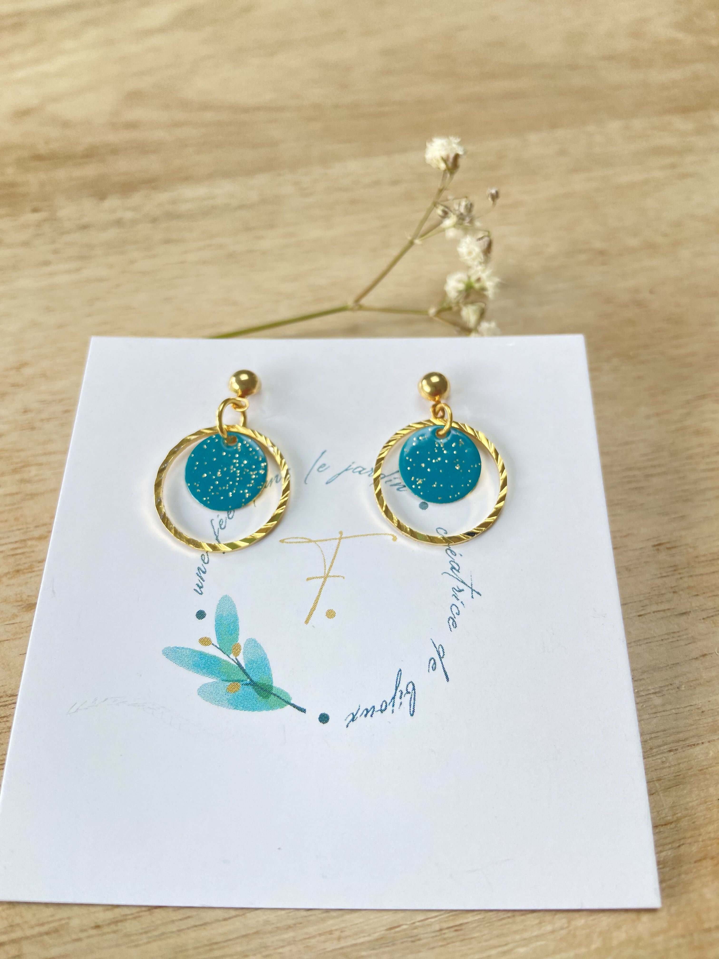 boucles d'oreilles FREISIA small