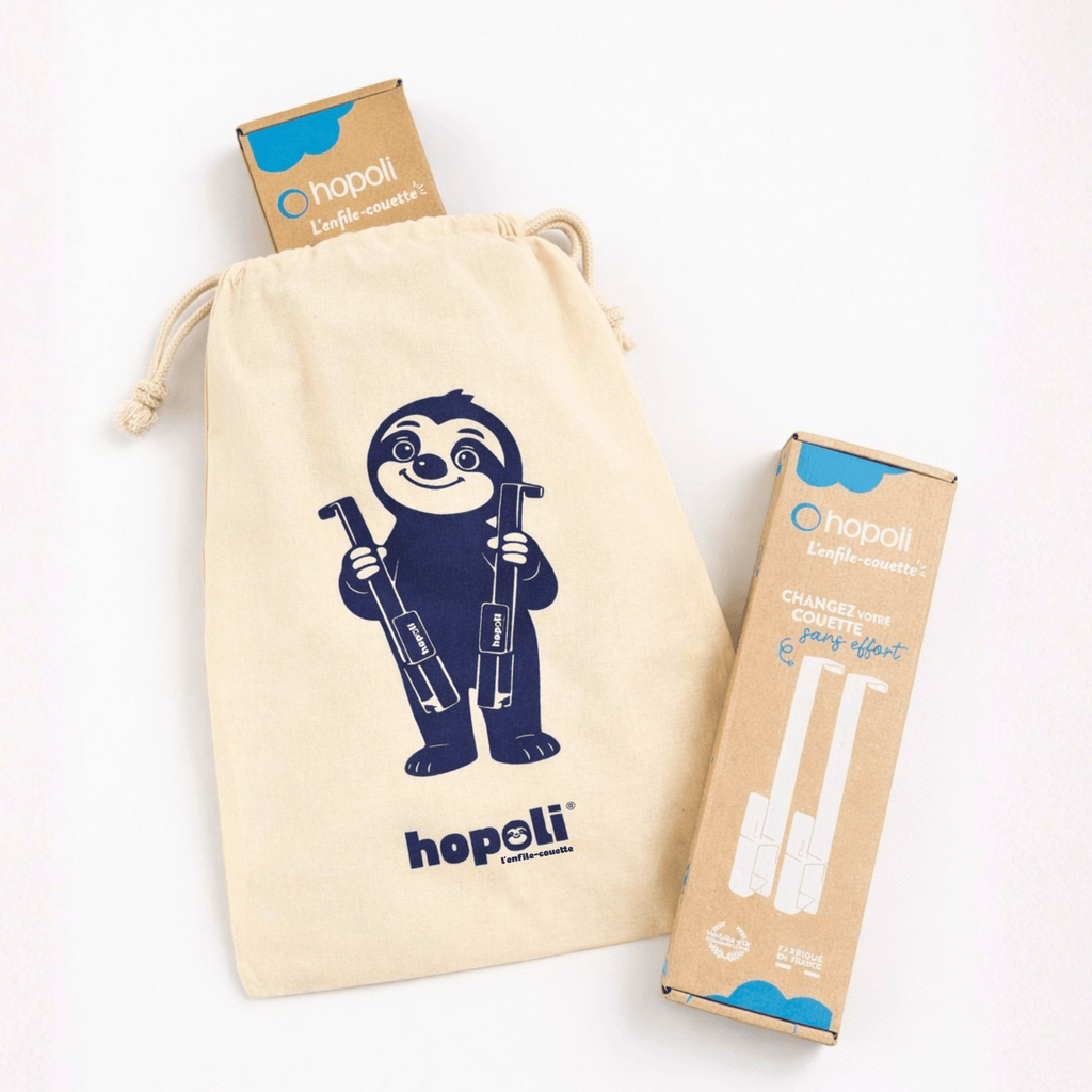 Photo fiche produit pochon cadeau + 2 packaging Hopoli