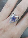 MEL/BCM Bague Cœur Martelé