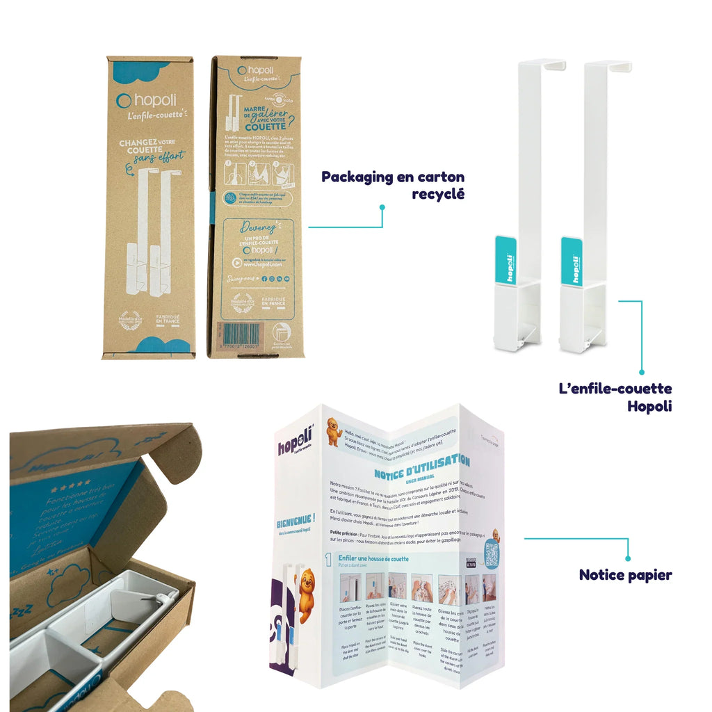 Enfile-couette Hopoli