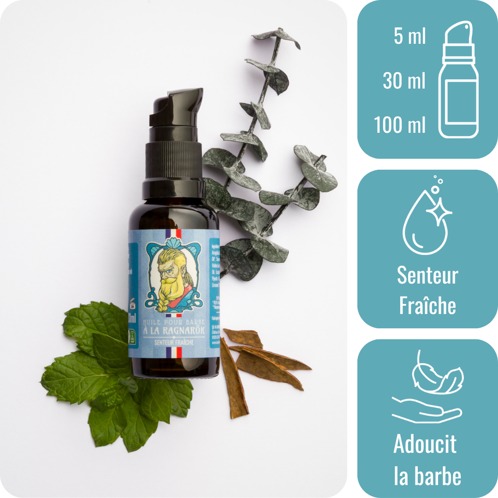 Beard Oil - Fresh Scent - Ragnarök Inspired