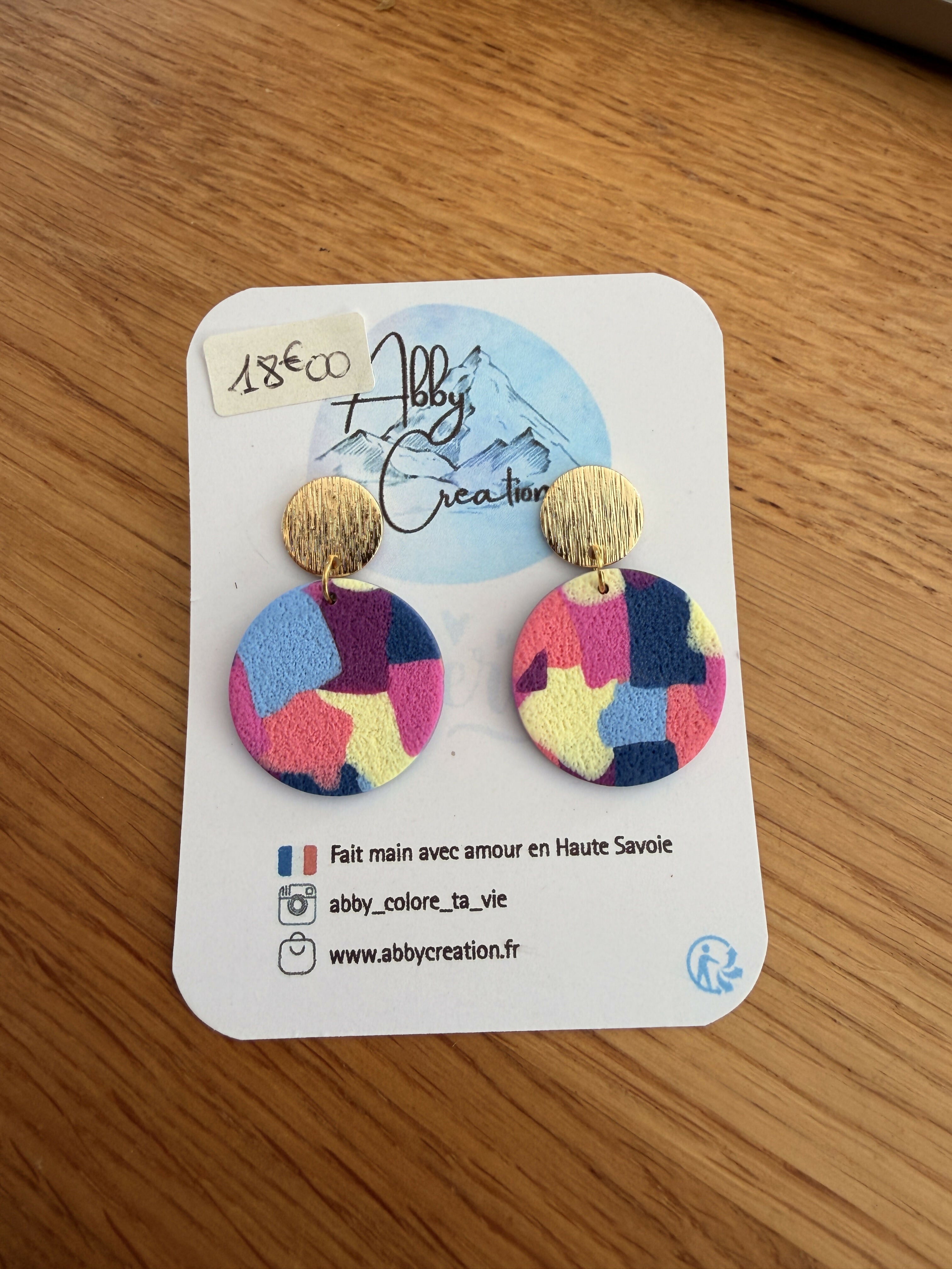 Boucles Rondes Multicolor
