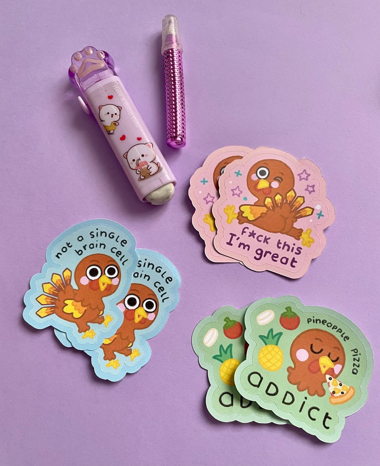 Turkey Stickers