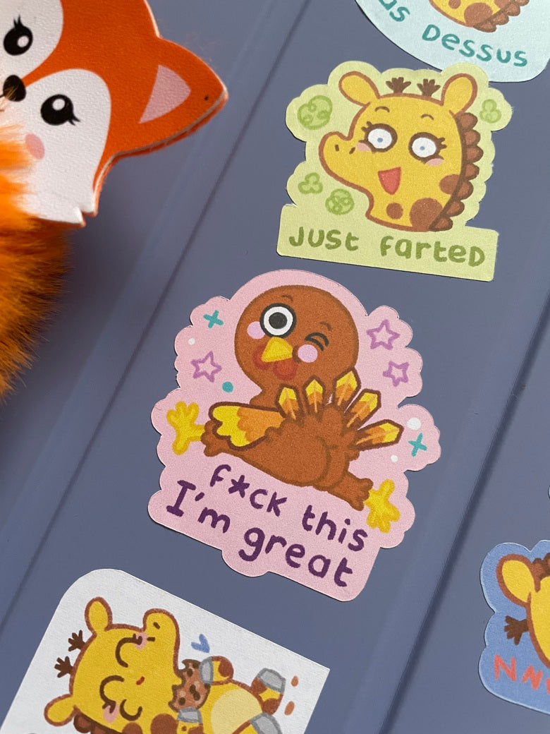 Turkey Stickers
