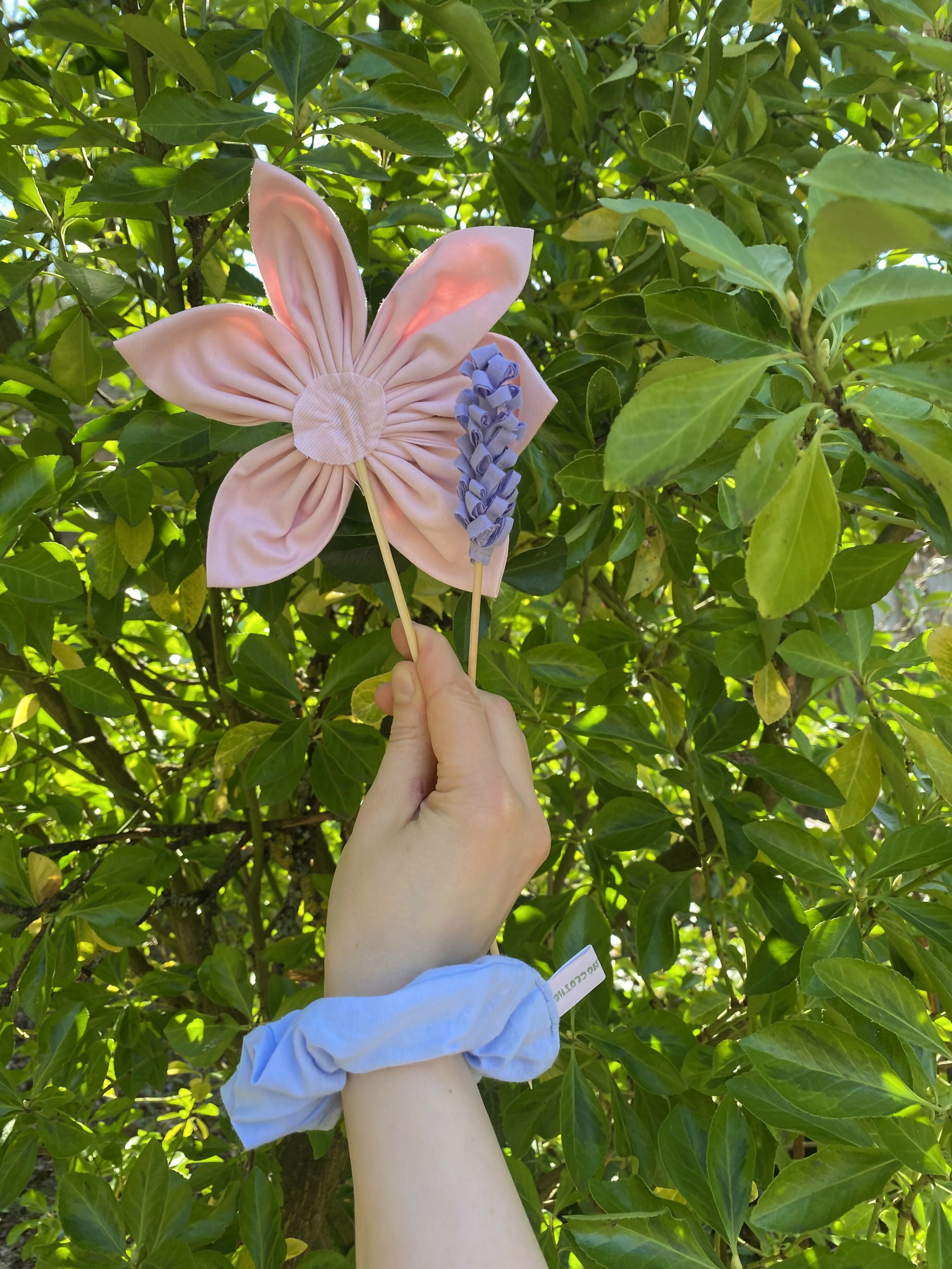 Chouchou Upcyclé- Passiflora