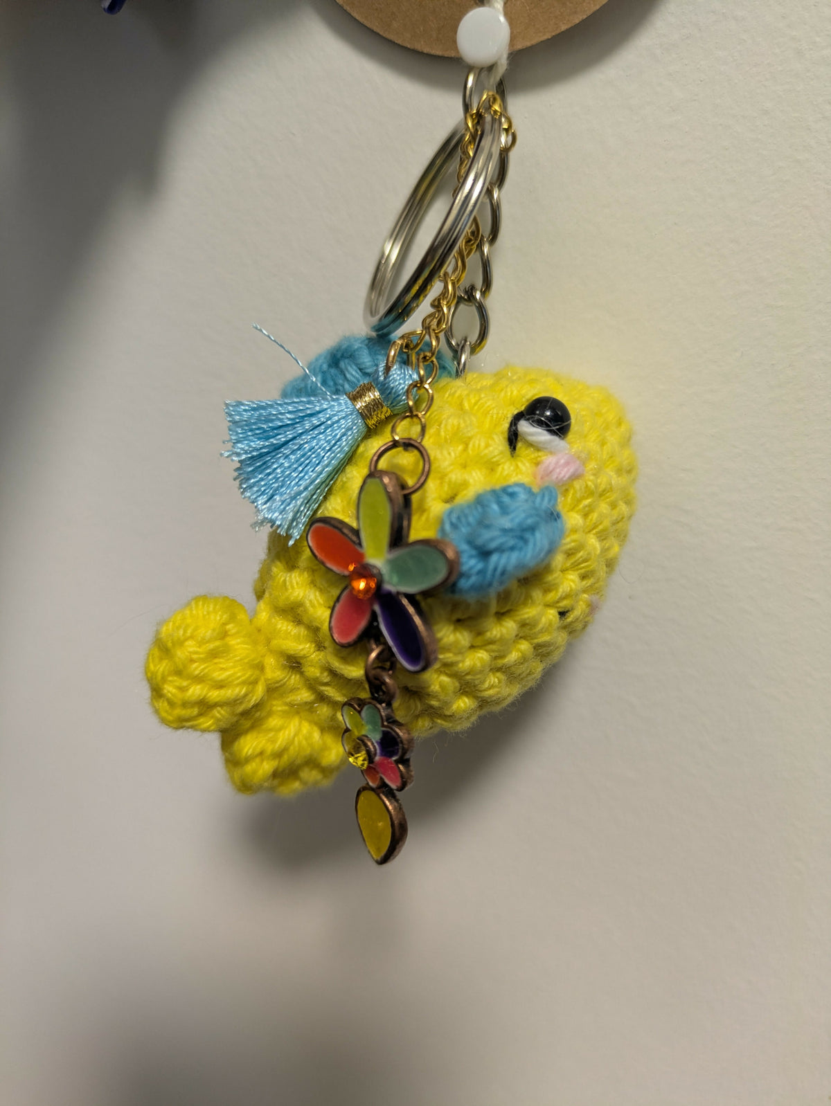 porte clef poisson + breloque