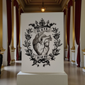 CARTE POSTALE "COEUR COURONNE"