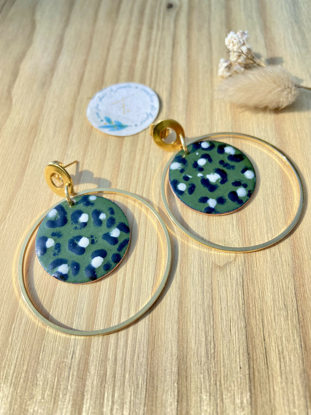 Boucles d’oreilles Tigridia