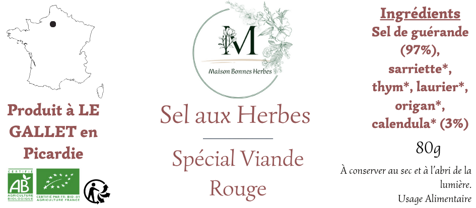 HERBAL SALT - FOR RED MEAT