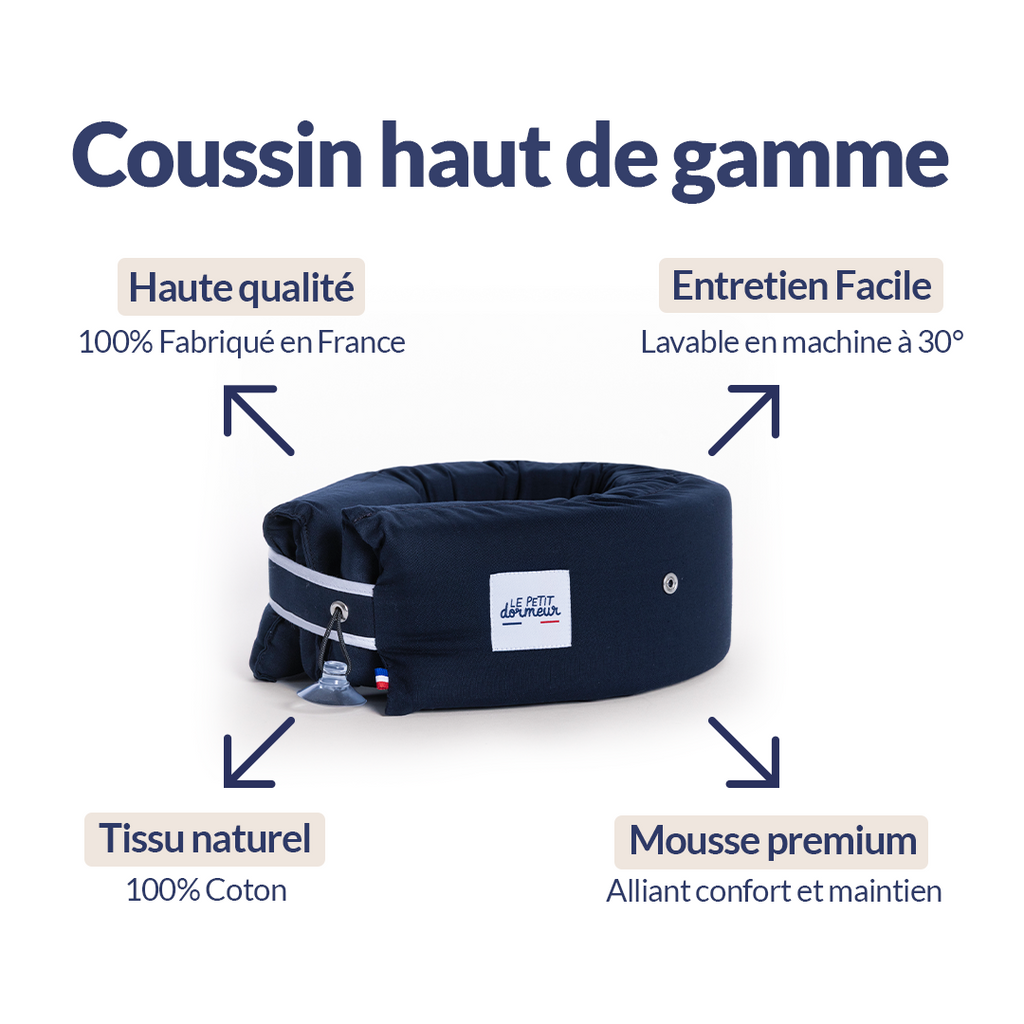 Coussin de voyage Le Petit Dormeur - Thym