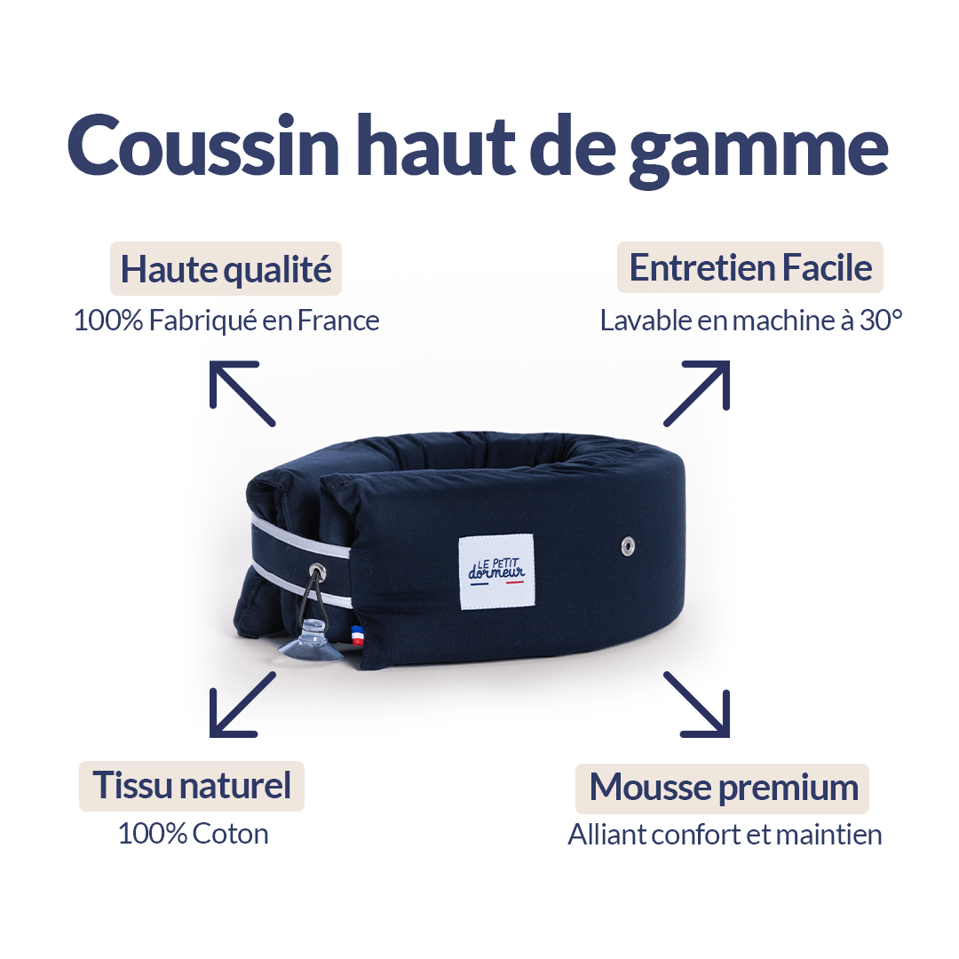 Coussin de voyage Le Petit Dormeur - Thym