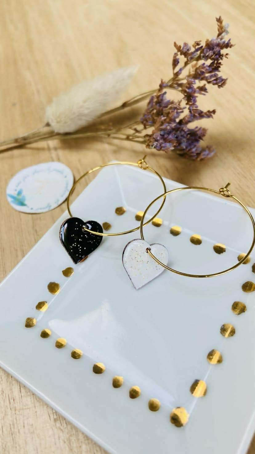 Boucles d'oreilles Valentine créoles