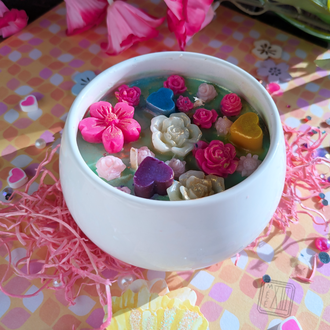 Bougie Jardin fleuri