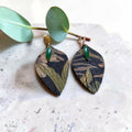 Boucles d'oreilles feuille klbo002
