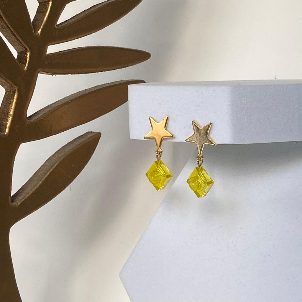 Mini Boucles d'oreilles étoiles dorées - Les Chanteuses