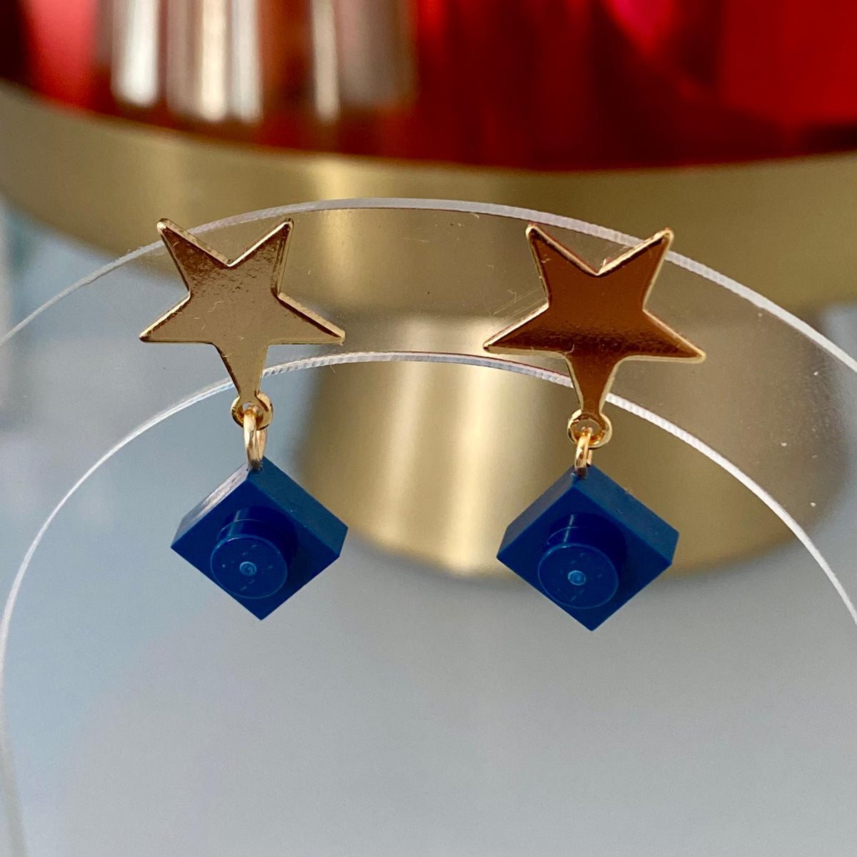 Mini Golden Star Earrings - Les Chanteuses