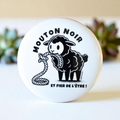 BADGE "BLACK SHEEP AND PROUD OF IT!"