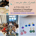 Atelier groupe initiation à l'émail et création d'un bijou unique