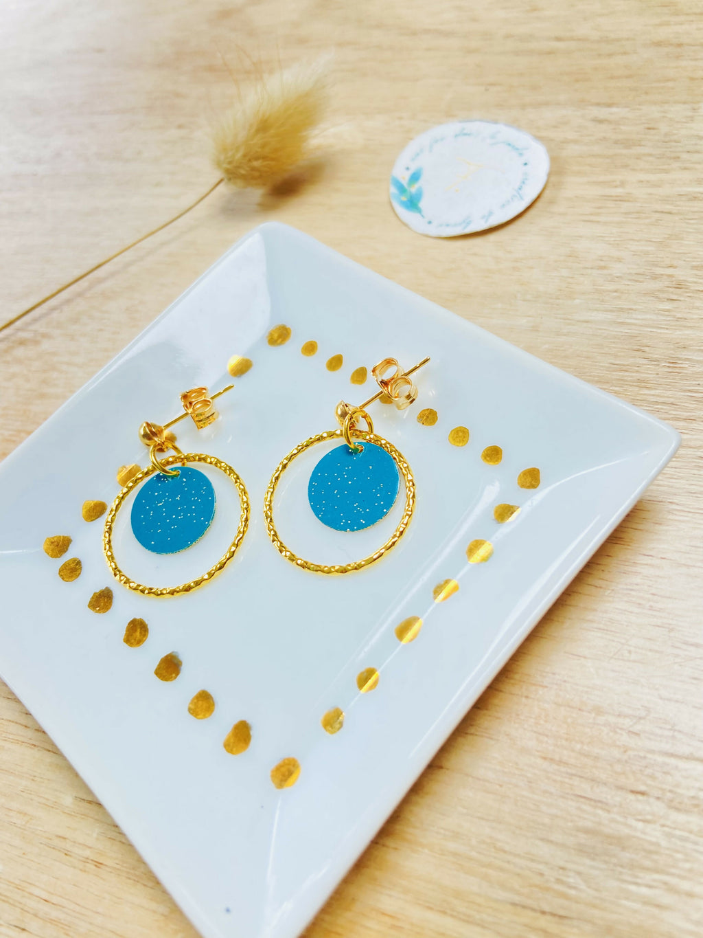 boucles d'oreilles FREISIA tall