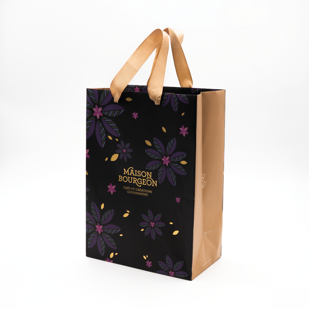 Sac Shopping Maison Bourgeon - Doré
