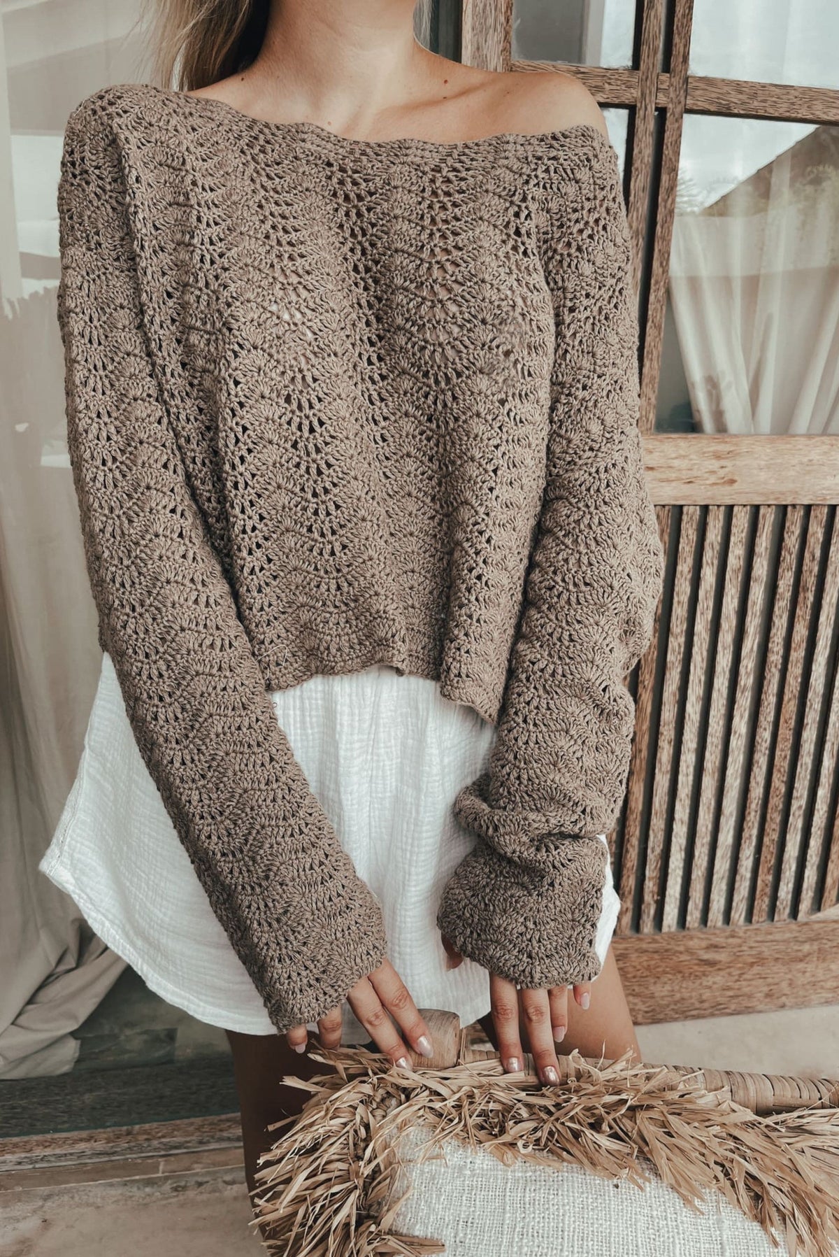 CROCHET SWEATER ~ BUNGA