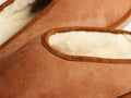 Men's Camel Sheepskin Mules