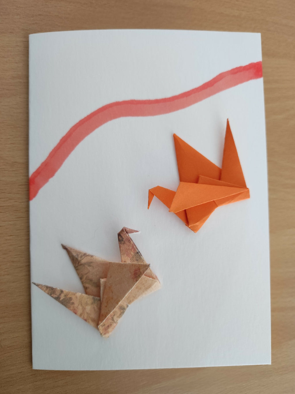 ORI002 Origami Greeting Card