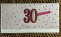 CARTE ENVELOPPE ANNIVERSAIRE 30 ANS