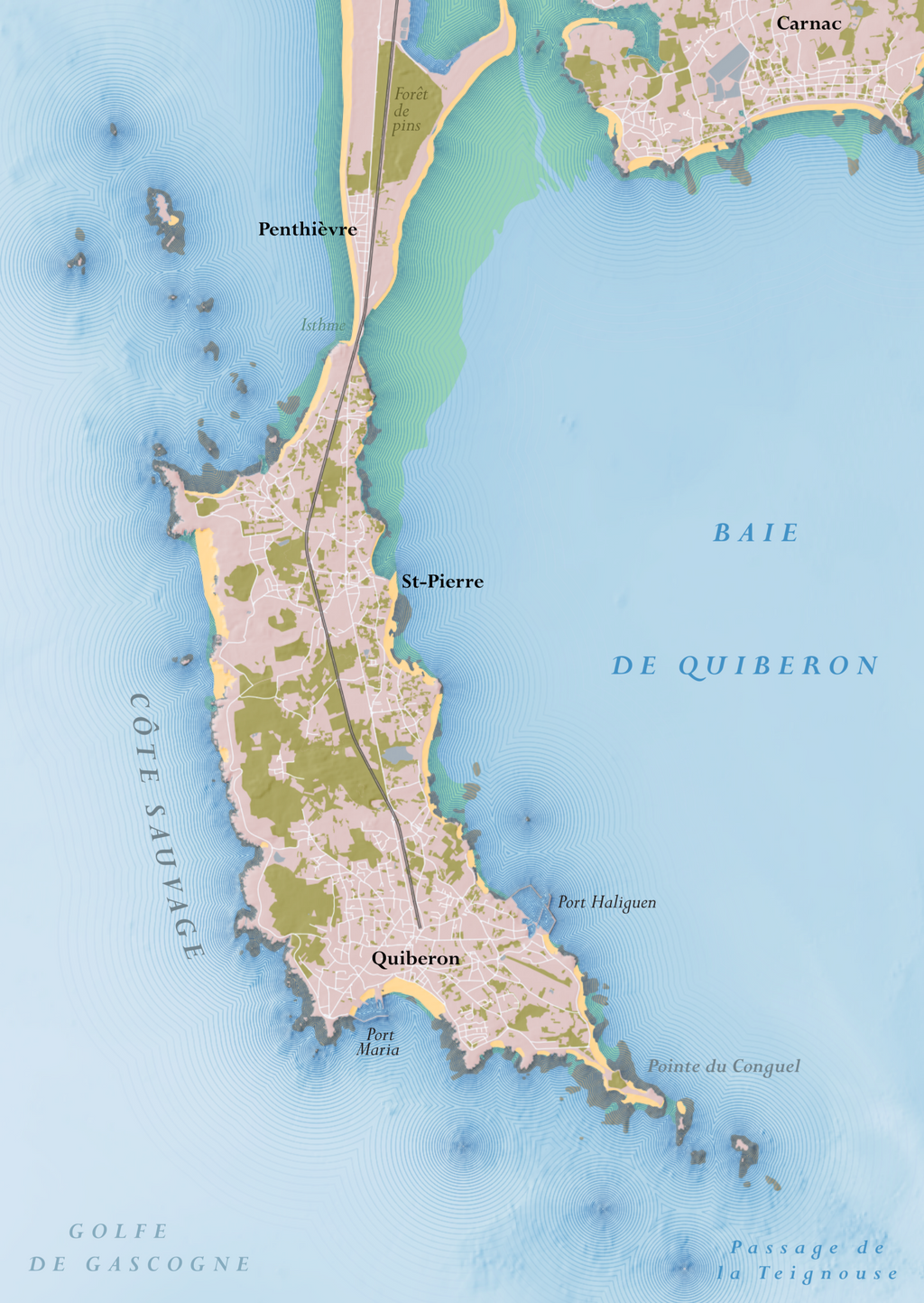 La presqu'île de Quiberon – Puzzle 99 pièces