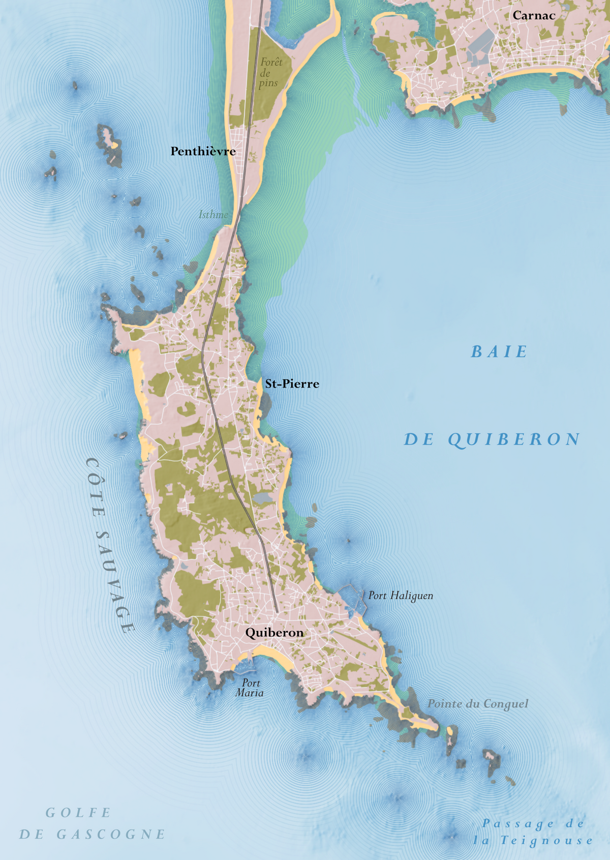 La presqu'île de Quiberon – Puzzle 99 pièces