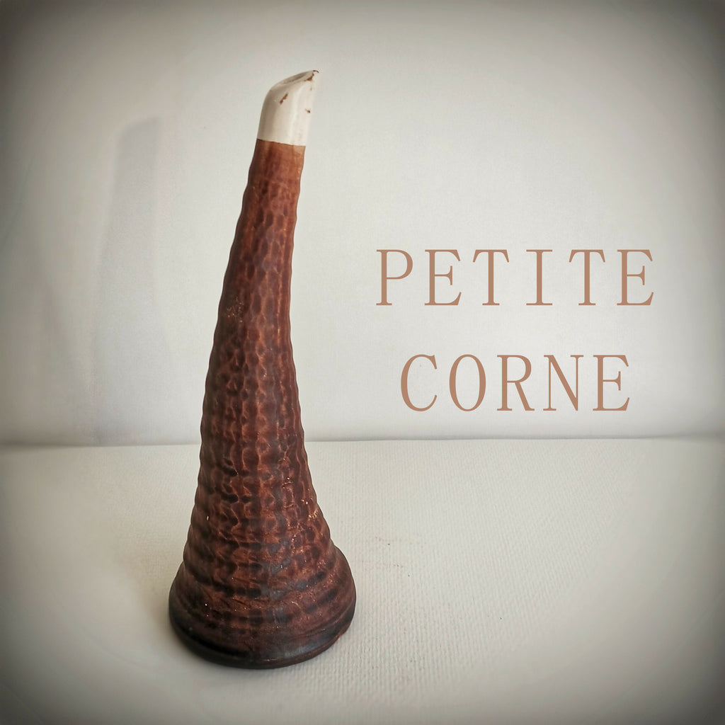 SMALL HORN vase