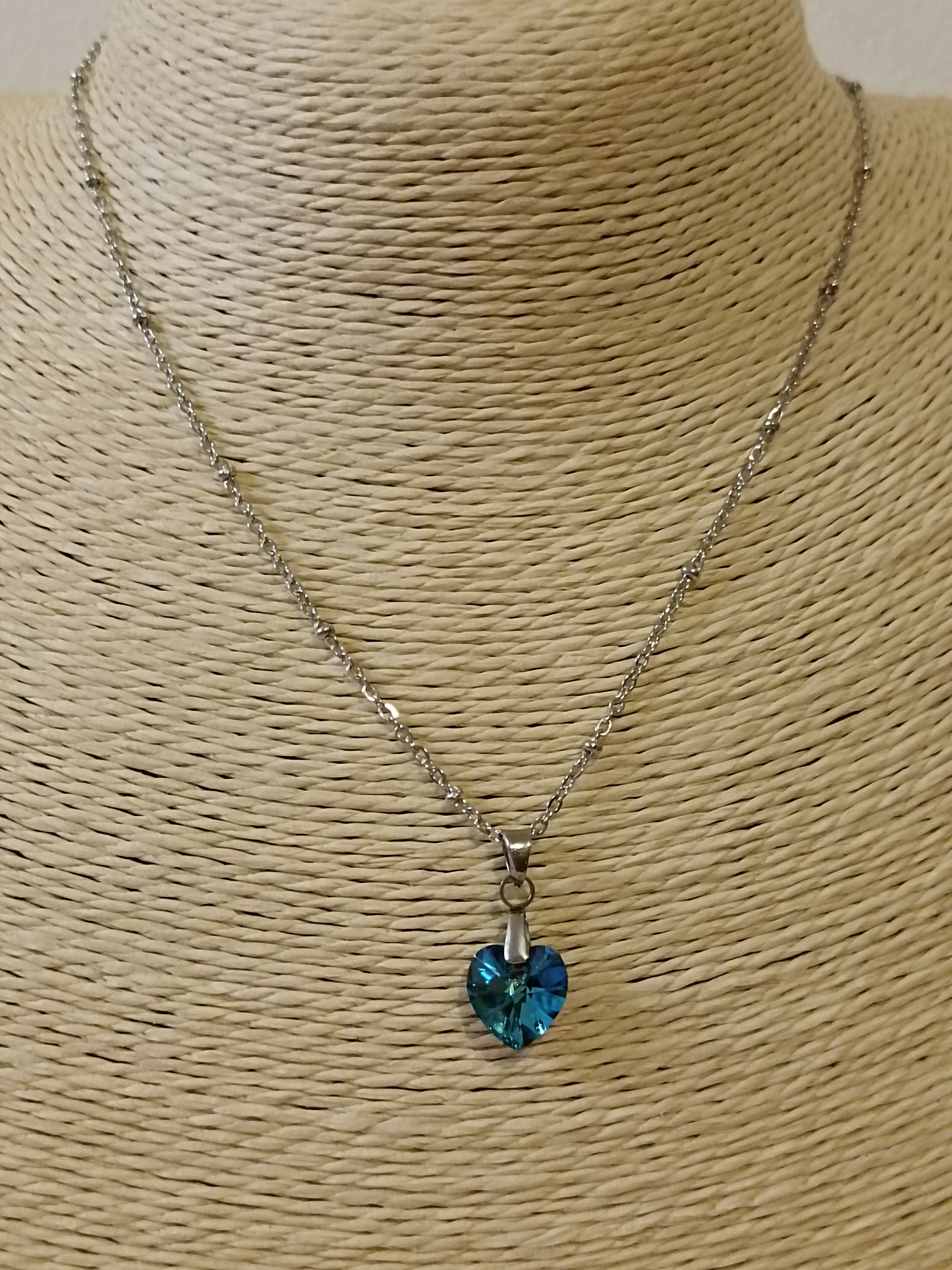 MEL/CCA Collier Cœur Argent