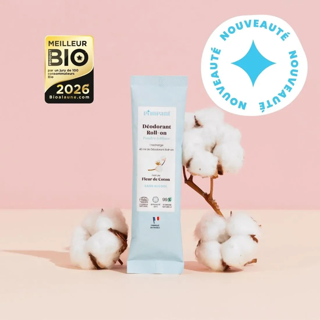 Recharge Déodorant Roll-On Fleur de Coton (x1) SB
